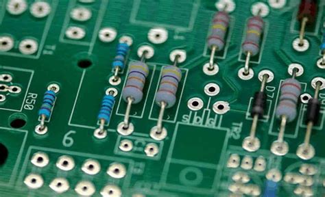 through hole electronics.